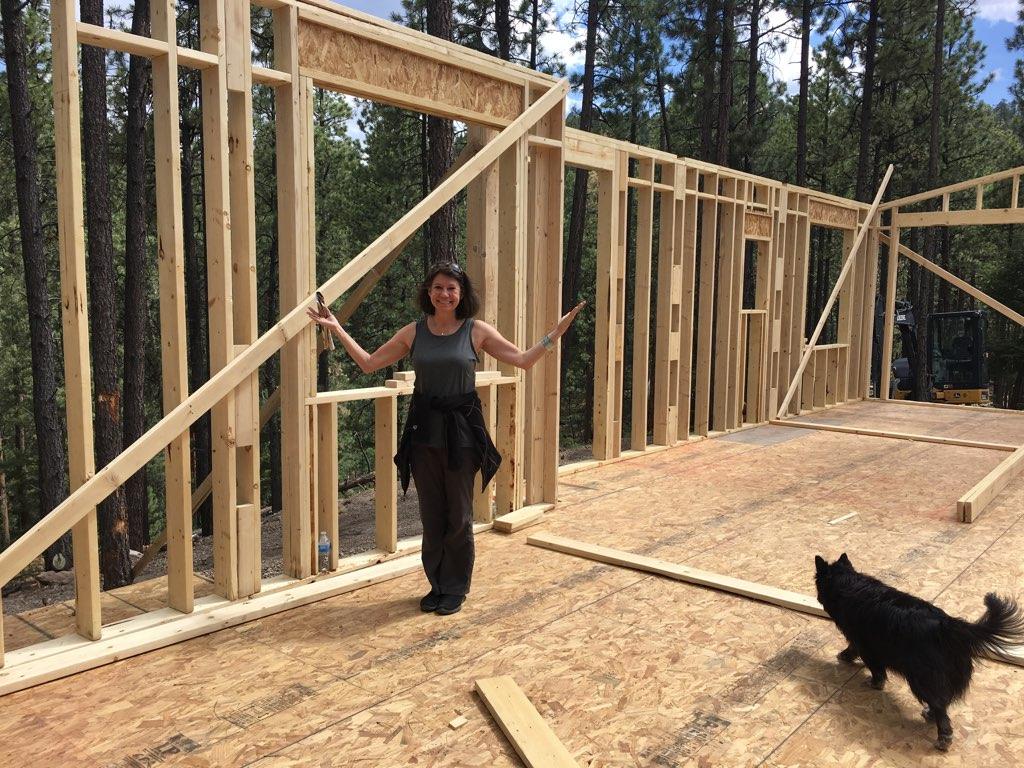 Joy as a home takes shape